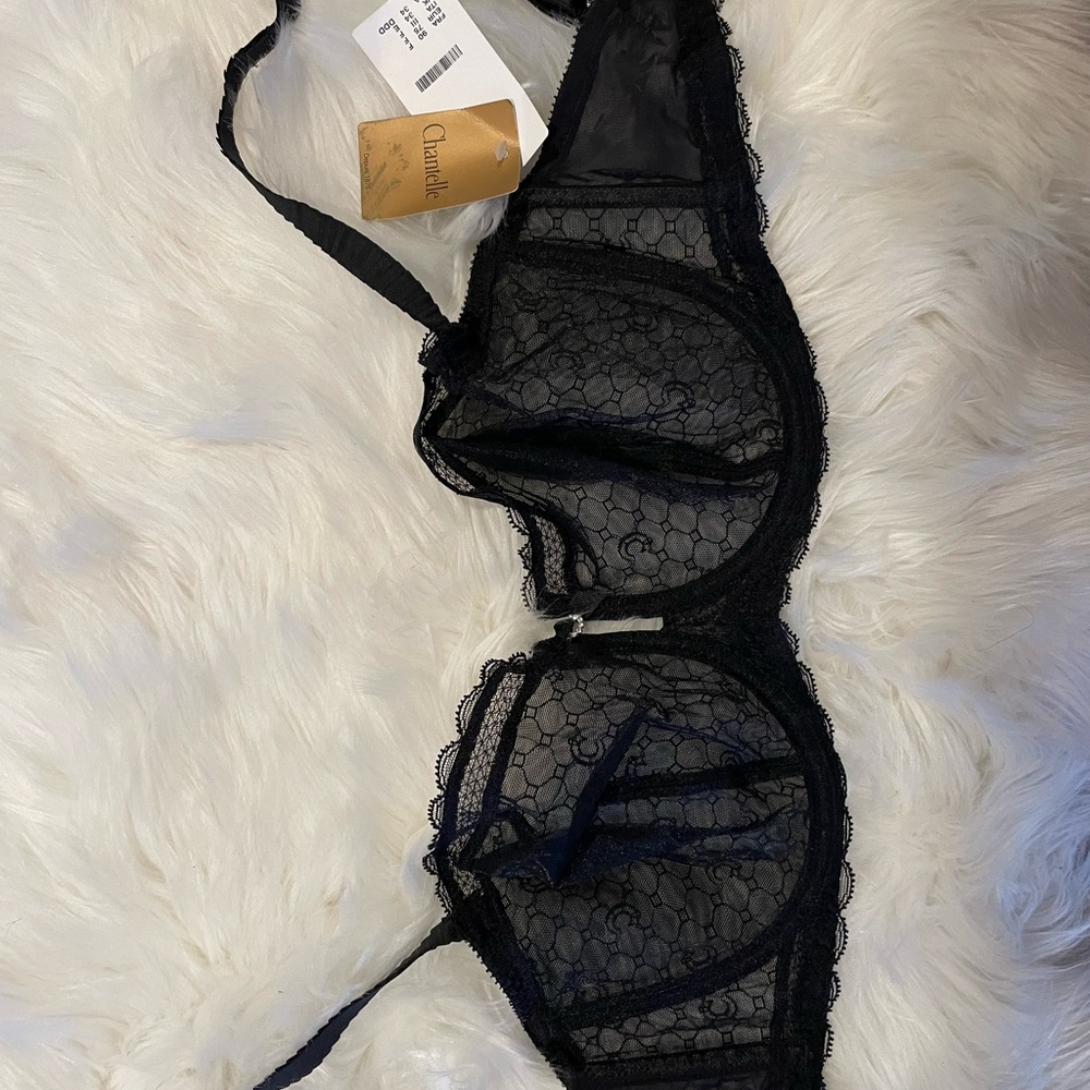 Sexy Black Chantelle bra. 34F